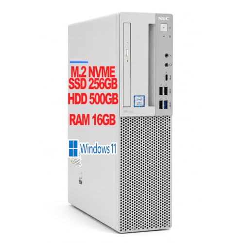 �f�X�N�g�b�v�p�\�R�� NEC Mate ������ ��8���� ��� Core i7 8700 ������16GB ��e�� ���� M.2 NVMe SSD256GB + HDD 500GB �b���N�� �����\PC Type-c Display Port VGA �}���`