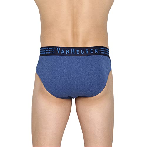 Image of Van Heusen Men Anti Bacterial Briefs - 100% Combed Cotton - Pack of 2 - Colour Fresh, Moisture Wicking