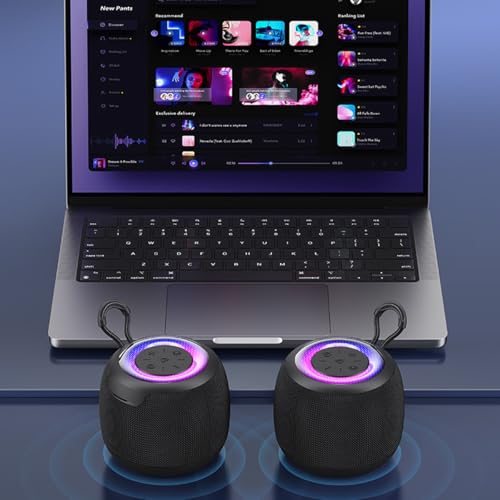 Mini enceinte Bluetooth portable sans fil 5.3 étanche avec autonomie 8 heures