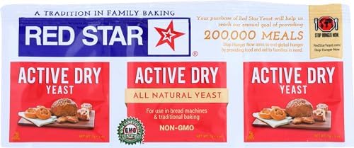 RED STAR YEAST ACTIVE DRY ENV 3PK, 0.75 OZ