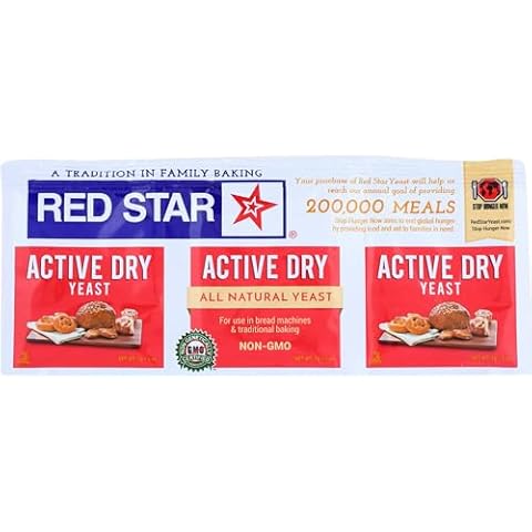 Red Star, Yeast A Countive Dry Gluten Free 3 Count, 0.75 Ounce Cover