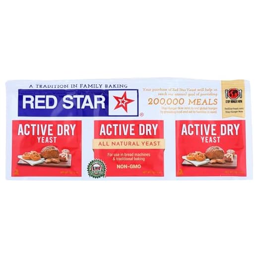 Red Star, Yeast A Countive Dry Gluten Free 3 Count, 0.75 Ounce