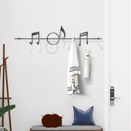 Patère murale au design moderne avec crochet à vêtements en métal pour salle de bain