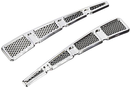 T-Rex 54006 Billet Chrome Plated Vertical Style Fender Vent