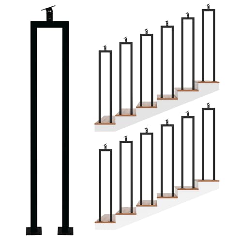 Balustre pour rampe à support réglable LukLoy de 91,4 cm en U pour marches