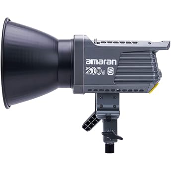 Aputure Amaran 200d S - Compact COB Video Light Lightweight LED Spot Light Source 200W 5600K Key Light for Photography & Videography Compatible with Bowens Mount Accessories