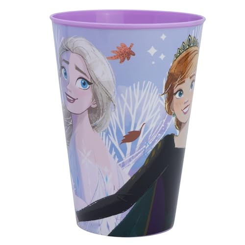 Stor Gobelet en plastique réutilisable de 430 ml de la Reine des neiges