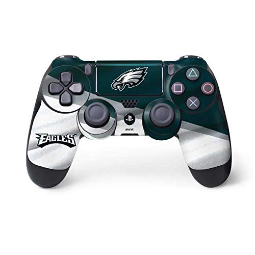 Skinit Decal Gaming Skin Compatible with PS4 Pro/Slim Controller - Officially Licensed NFL Philadelphia Eagles Design