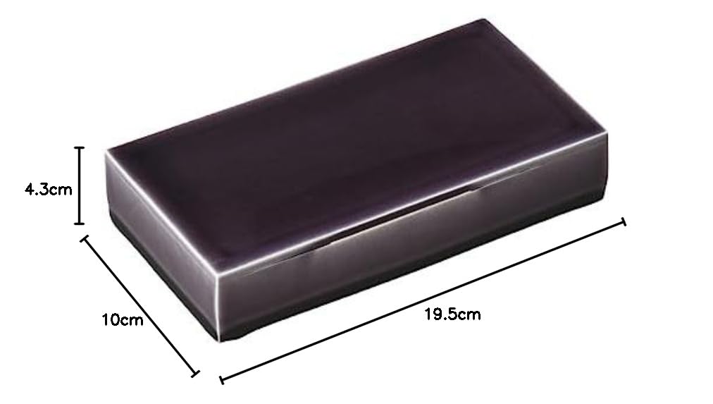 Amazon｜艶紫角柱台皿[19.5×10×4.3cm] | 和食器｜薬味皿 オンライン通販