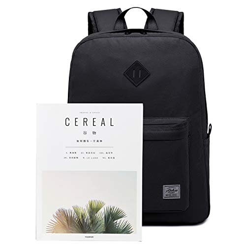 Abshoo Classic Basic Lightweight Backpack For School Water Resistant Casual Daypack Backpacks Bookbag (Black) #TOP7