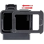 ULANZI-V2-Protective-Housing-Case-Vlogging-Frame-Cage-Mount-with-Microphone-Cold-Shoe-Compatible-for-GoPro-Hero-7-6-5-Vlog-Setup-Action-Camera-Accessories