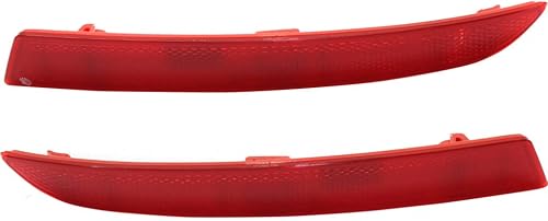 KarParts360 Para 2014 2015 2016 BMW 535i Reflector lado conductor y pasajero certificado CAPA reemplaza BM1184108 BM1185108 63 14 7 318 555, 63 14