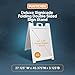 Plasticade Signicade Deluxe A Frame Sidewalk Curb Sign Portable Folding Double Sided Display with Quick Change System for Store Signs, White