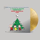 A Charlie Brown Christmas - Exclusive Limited Edition Metallic Gold Swirl Colored Vinyl LP (Silver...