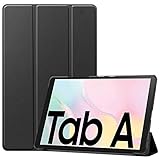 Aus hochwertigem Kunstleder IMOSHION Trifold Bookcase kompatibel mit Samsung Galaxy Tab A7 - Schwarz
