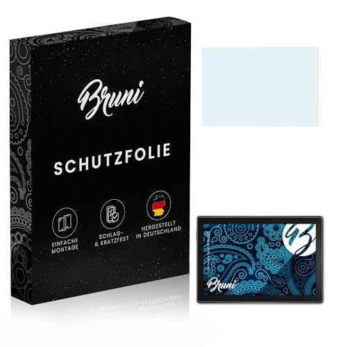 Bruni Película Protectora compatible con Lenovo Tab 4 10 TB-X304 Protector Película, claro Lámina Protectora (2X)