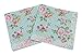 40 Count Paper Napkins,Designed Butterfly Prints Cocktail Napkins,Serviettes Napkins for Wedding,Dinner and Party,Paper Luncheon Napkins 2-Ply,6.5x6.5 Inch,(Flower/11)