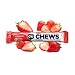 GU Energy Chews Double-Serving Sleeve, Strawberry, 18-Count