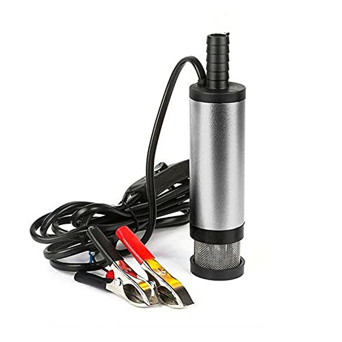 Morninganswer DC24V 12L Elektrische Tauch Diesel Öl Wasserpumpe Mini Multifunktionale Elektrische Wasserpumpe Krokodilklemme Cover