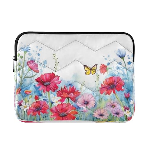 Funda para portátil con flores rústicas 13-14 pulgadas miniatura 1