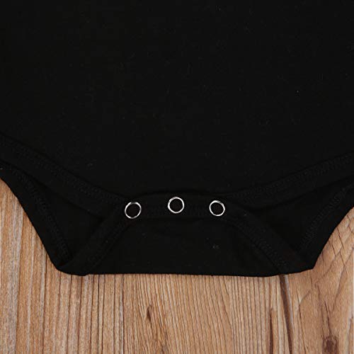 Toddler Kids Baby Girls Christmas Outfits Ruffle Sleeve Tops Blouse Plaid Suspender Skirt Overall Clothes Set Plaid Outfits 0M-6Y (0-6M, A Black White) #TOP4