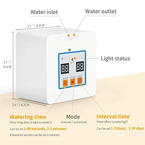 Automatic-Drip-Irrigation-Kit-Self-Watering-System-with-Timer-and-USB-Charging-Cable-30-Day-Programmable-Water-Timer