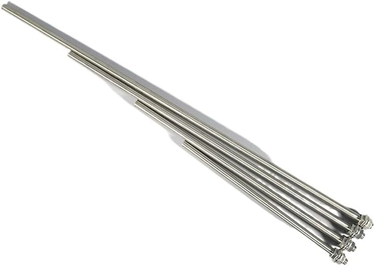 1pc Lab Stainless Steel Dia 40mm to 120mm Three Blade Propeller Stirring Dispersing Rod with Nut Blade and Rod Choose Separetely(Length 500mm Rod)