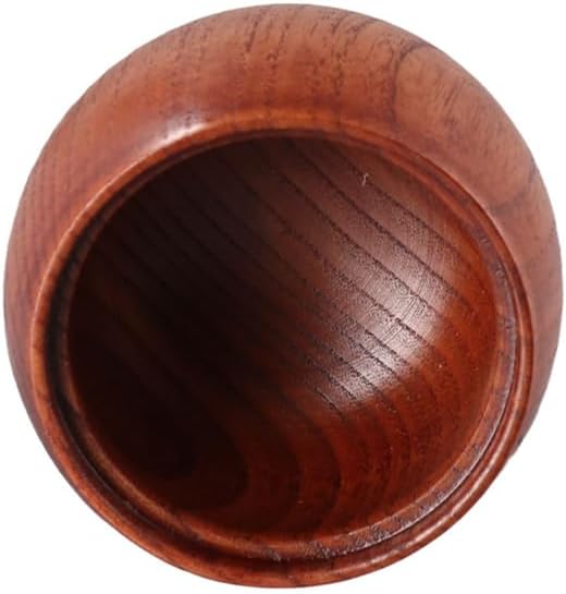 Leadigol Solid Wood Spice Jar Condiment Bowls with Wooden Spoon, Salt Seasoning Container Condiment Jar Storage Box with Spoon for Home Kitchen