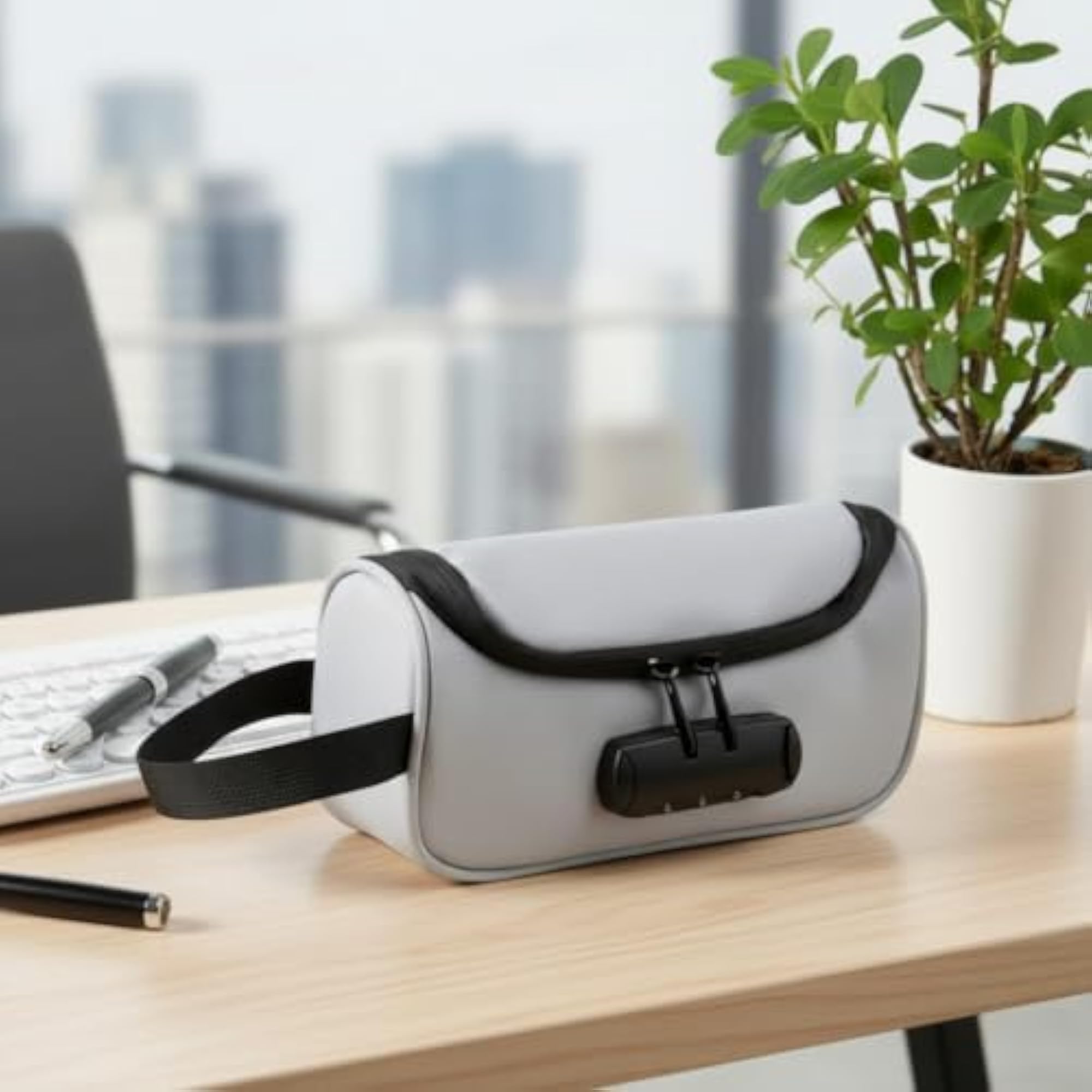 Organized Combination Lock Storage Bag
