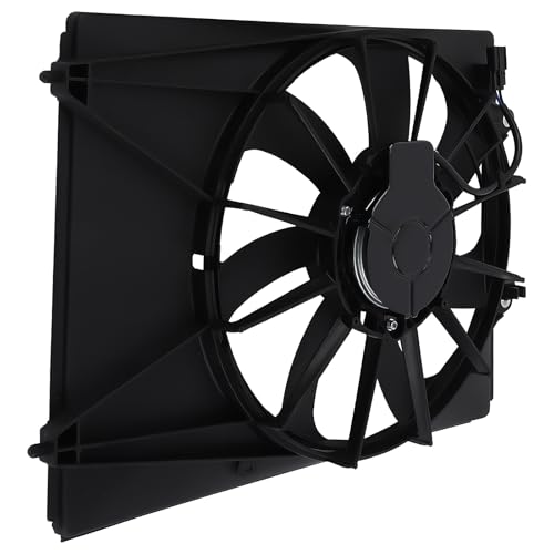 Image of maXpeedingrods Engine Radiator Cooling Fan Assembly for Acura MDX V6 3.0L 2017-2020 for Honda Passport 2019-2022, Pilot 2016-2022 Right Side with Shroud Replace# 386115J6A01
