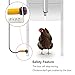 JVR Automatic Chicken Coop Smart Door Compatible with Alexa, Google Assistant, Home Assistant, Tuya - WiFi Electric Opener, Auto Sunrise/Sunset Dusk to Dawn Doors, Anti-Pinch Auto Reopen & Stop