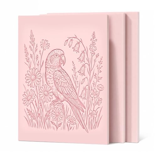 Image of 3 Pack 8 x 10 Inch Soft Linoleum Blocks for Relief Printing