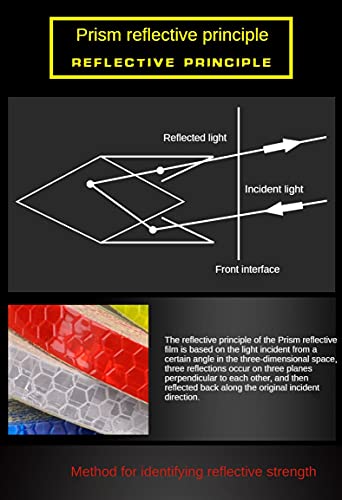 Crosky 8m Fiets Reflectoren Tape, Waterdichte Reflecterende Stickers voor Fietsen, Nacht Verlichte Fluorescerende… - Image 5