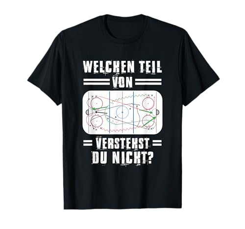Geschenk T-Shirt Fan Spieler Coach Eis Hockey Bekleidung T-Shirt