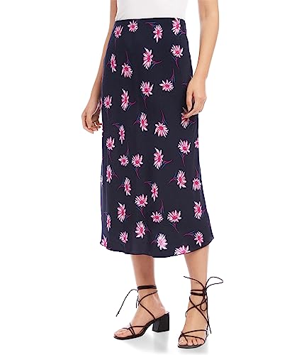 Karen Kane Women's Bias Cut Midi Skirt 12