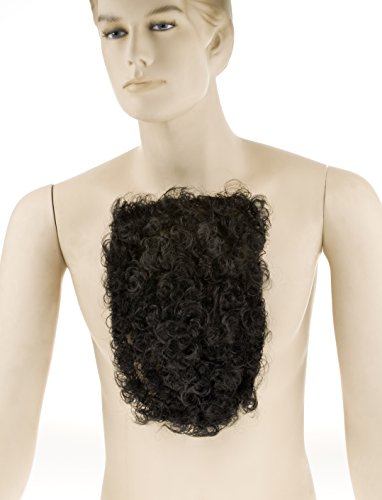 Preisvergleich Produktbild PARTY DISCOUNT ® Brusthaar-Toupet, schwarz