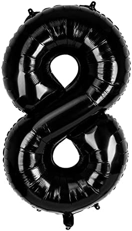 40" Baby Blue Number 1 Balloon for Birthday Party Decorations, Large Self Inflating Helium Foil Number Balloons 0-9 for Age Balloons/Anniversary/Celebration Balloons Decorations (Baby Blue#1)