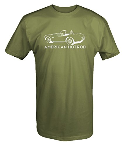 American Hotrod Shelby Cobra Roadster Classic Muscle Car T shirt - Xlarge