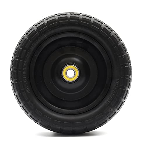 (2Pack) 10‘’ Replacement Tire for Gorilla Cart Solid Polyurethane