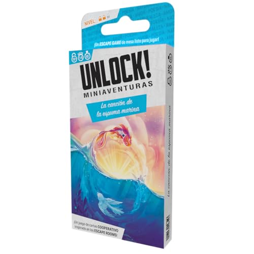 #Juegodemesa Unlock! Miniaventuras La canción de la espuma marina por 4,92€ ¡¡30% de descuento!!