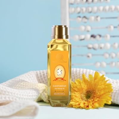 Forest Essentials Dasapushpadi Baby Head Massage Oil, 200ml