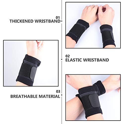 ARTIBETTER 2Pcs Pulseira de CompressÃ£o de Pulso para ExercÃ­cio Protetor de Pulso Pulseira de Supor