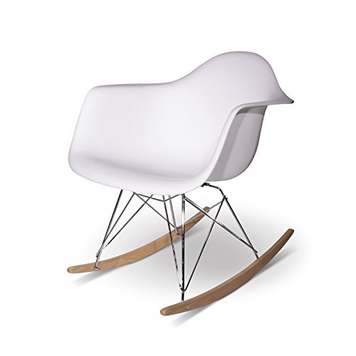 Aryana Home Eames Réplica - Balancín, 69 x 62 x 70 cm, Color Blanco