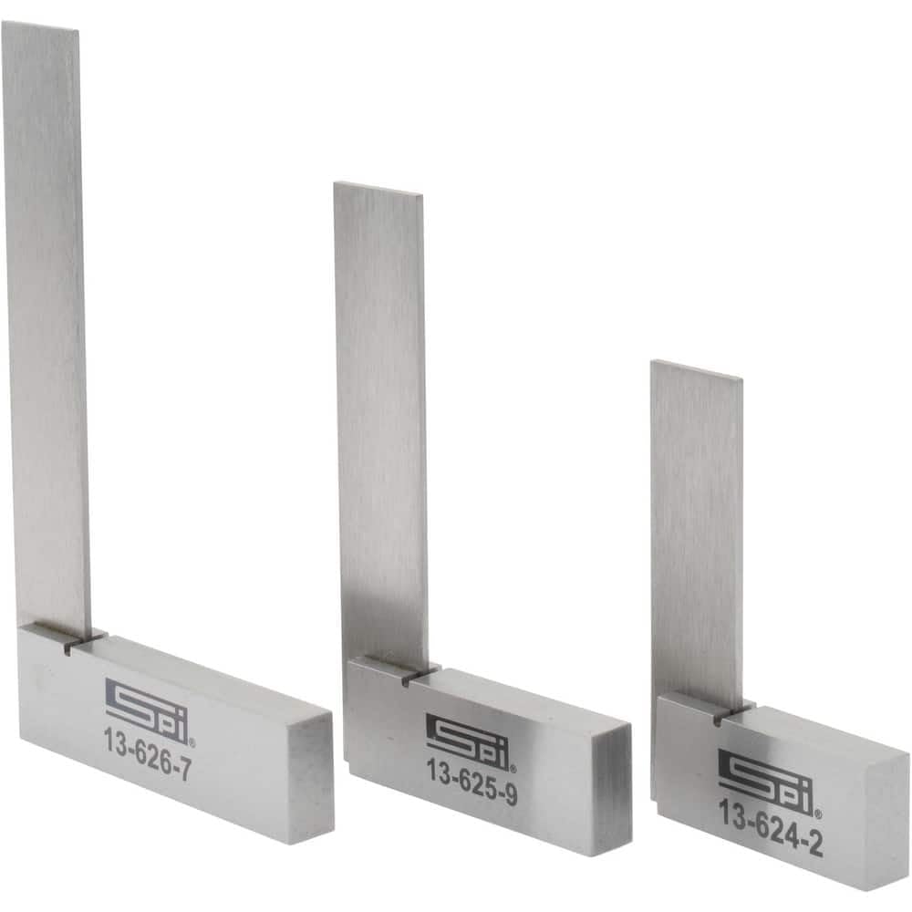 SPI 13-350-4 Combination Square: Steel Square Head & 4R Graduated 6" Steel Blade