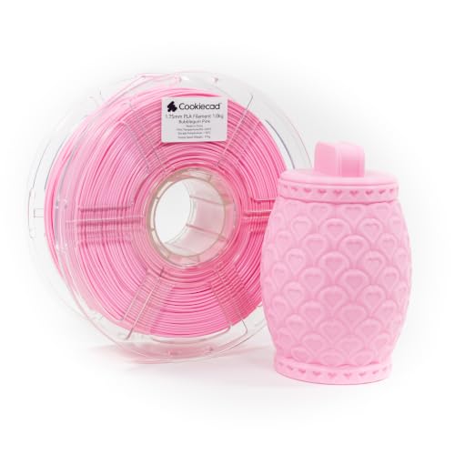Cookiecad PLA Filament Pastel, Bubblegum, 1.75mm 1kg for 3D Printer