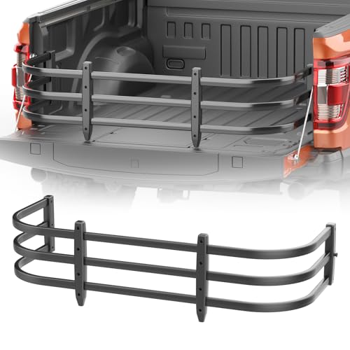 Retractable Truck Bed Extender, 54"-67" Adjustable Length Truck Tailgate Extender