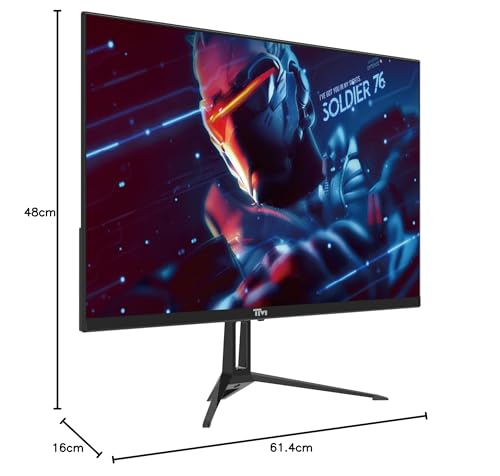 Monitor da gioco Fast IPS Display 27’’ - Risoluzione 1920 x 1080 FHD, frequenza aggiornamento 100 Hz, rapporto d’aspetto 16:9, tempo di risposta 1 ms - Nero (TM27FHD100IPS) - Monitor - Immagine 6