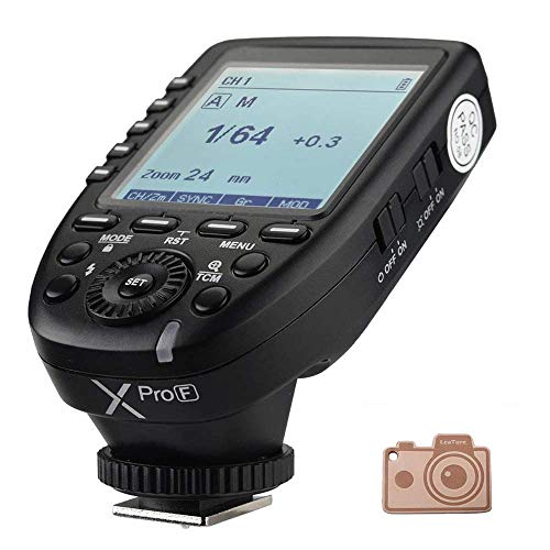 One-Day Sale: Up to 70% Off Godox XPro-F Compatible for Fuji Fujifilm TTL Wireless Flash Transmitter Trigger,1/8000s HSS TTL-Convert-Manual Function Large LCD Screen, 5 Dedicated Group Buttons, 11 Customizable Functions