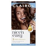 Clairol Nice'n Easy Permanent Hair Dye, 5CB Medium Warm Chestnut Brown Hair Color, Pack of 1