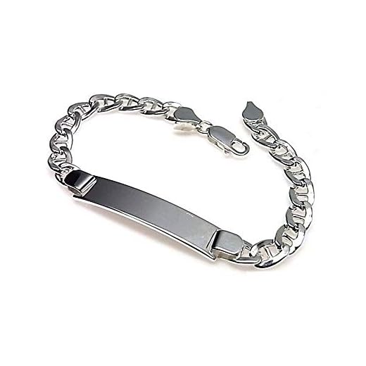 Minoplata Esclava para Hombre Hueca de Plata de Ley si Quieres Hacer un Regalo a tu Novio